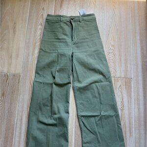 Billabong Sage Green Wide Leg Pants